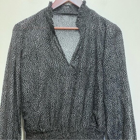 White House Black Market Soft Blouson Dress Size Small - Picture 8 of 14